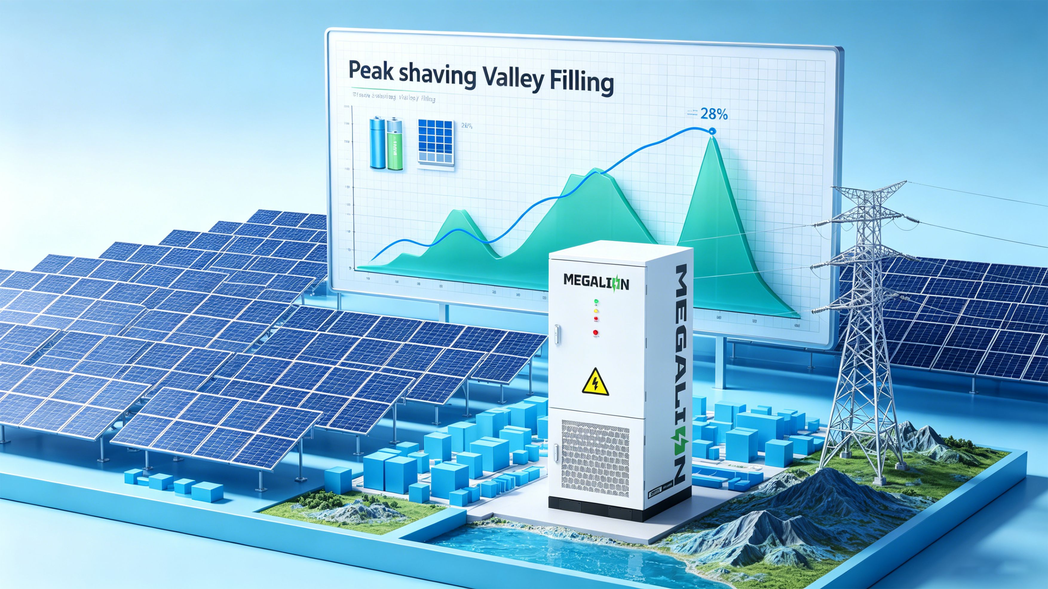 Peak shaving and demand control