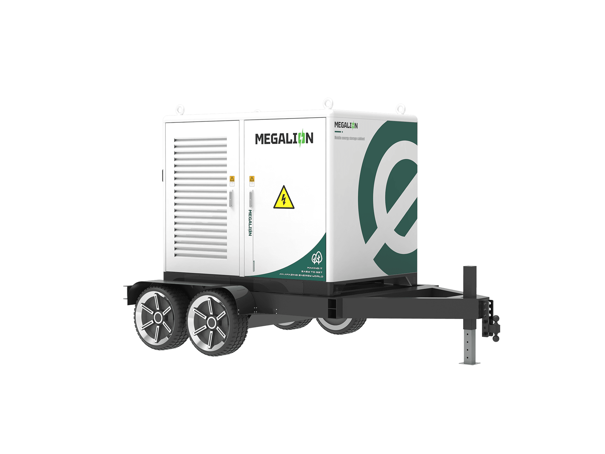 120kW/209kWh Mobile Energy Storage Cabinet